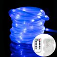 thumbnail image 3 of Guirnalda de luces LED para exteriores, guirnalda de luces de cuerda con forma de tubo de hadas para jardín, patio, decoración navideña de Año Nuevo 2023, 5 m, 10 m, 15 m, 3 of 5