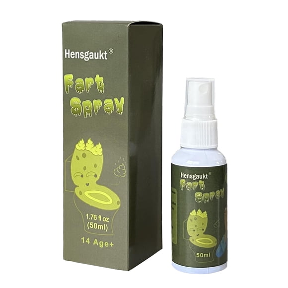 Spray para pedos Hensgaukt, extra fuerte y divertido, 50 ml