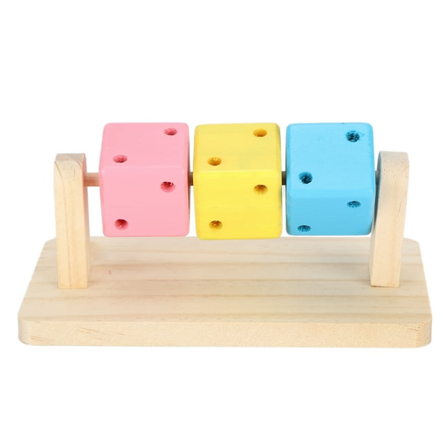 Wooden Block Toy For Pet, Hamster Chew Toy Care Stress Relief For Pet Shop For Home
