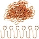 thumbnail image 1 of 60 ganchos para riel de cortina en forma de S, ganchos de metal para cortina de ducha, ganchos de alambre para riel de cortina de techo, riel de cortina de ducha, cortinas de cama colgantes, 1 of 5