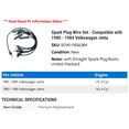 thumbnail image 2 of Spark Plug Wire Set - Compatible with 1980 - 1984 Volkswagen Jetta 1981 1982 1983, 2 of 2