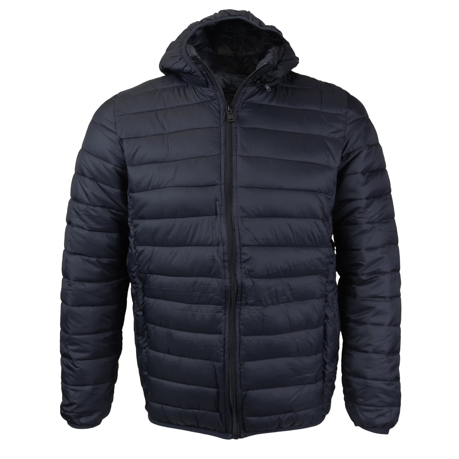 men's champion insulated hooded puffer jacket