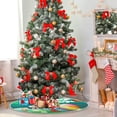 thumbnail image 4 of RYLABLUE Joyeuses Pâques Jupe de Sapin de Noël pour Décoration de Fête Intérieure Extérieure 48 Pouces, 4 of 5