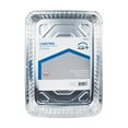 thumbnail image 3 of Home Plus 6391833 Durable Foil Cake Pan, Silver - 2 per Case, Pack of 12, 3 of 3