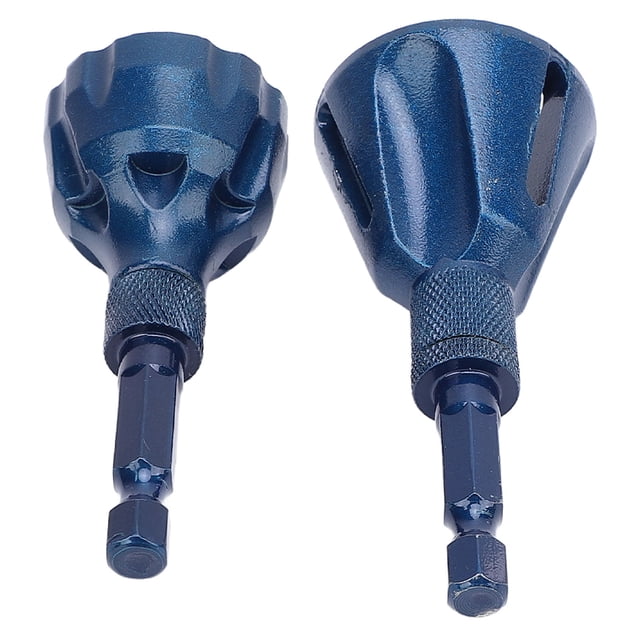 Herramienta de Chaflán de desgaste, Vástago Hexadecimal de 1/4 Pulgadas 3-20 mm 5-25 mm Presión de Rosca de Pulido Fino para la Reparación de Cobre de Plástico para Tornillo y