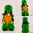 thumbnail image 2 of Clearance!St.Patrick's Day Plush Gnomes,Handmade Tomte Swedish Gnome for Home Table Ornament Gnomes Collectible Figurine, 2 of 4