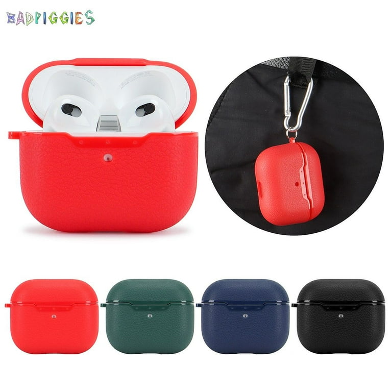 Leather Earphone Case for Apple Airpods1 2 3 Generation Cover for