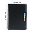 Notebook 2ml Reusable Smart and Erasable Notebook Scrubbable Notebook ...