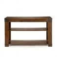 thumbnail image 3 of Arusha Console Table in Medium Cherry, 3 of 4