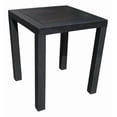 thumbnail image 1 of Mesa De Exterior Plastico Tipo Rattan Cuadrada Reforzada Negro, 1 of 6