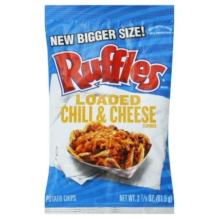 Frito Lay Ruffles Potato Chips, 2.875 oz