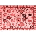 thumbnail image 1 of Ahgly Company Indoor Rectangle Abstract Red Modern Area Rugs, 3' x 5', 1 of 4