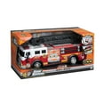 thumbnail image 3 of Toy State 14" Rush And Rescue Police And Fire - Hook And Ladder Fire Truck, 3 of 6