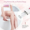 thumbnail image 3 of JINCBY Clearance,Hair Remover For Face Dry Electric Washing Women's Hair Remover Hair Removal Device Gift for Women, 3 of 7