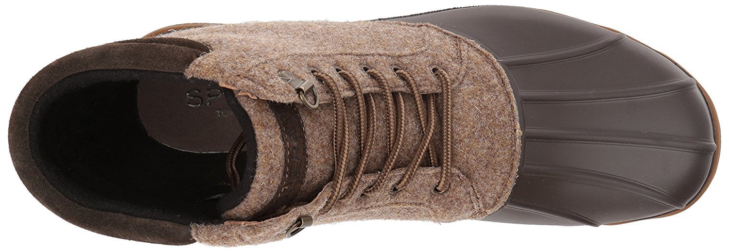 Sperry top sider mens adventure duck wool thinsulate waterproof size9 Sperry TopSider Women Saltwater Wool Embossed Duck Boot w  main image 4