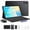 BLACK, variant on POCKAM P13 Pro Tablet, 13.4 inch Tablet, 48GB RAM 256GB ROM, Android 16 Tablet with Gemini AI, 120Hz, 12000mAh, 16MP+8MP, 7.7mm Body, 5G WiFi, 4G LTE, Tablet with Keyboard, Pen, Headphone - Gray