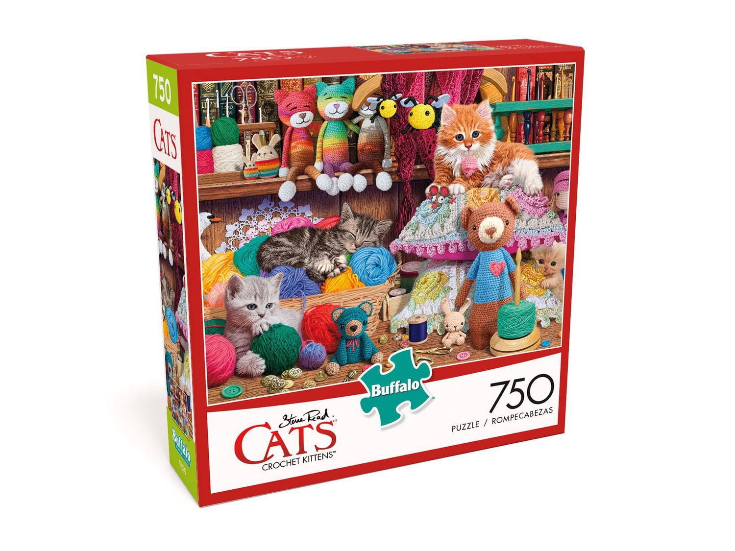 Buffalo Games Cats Series Crochet Kittens 750 Piece Jigsaw Puzzle