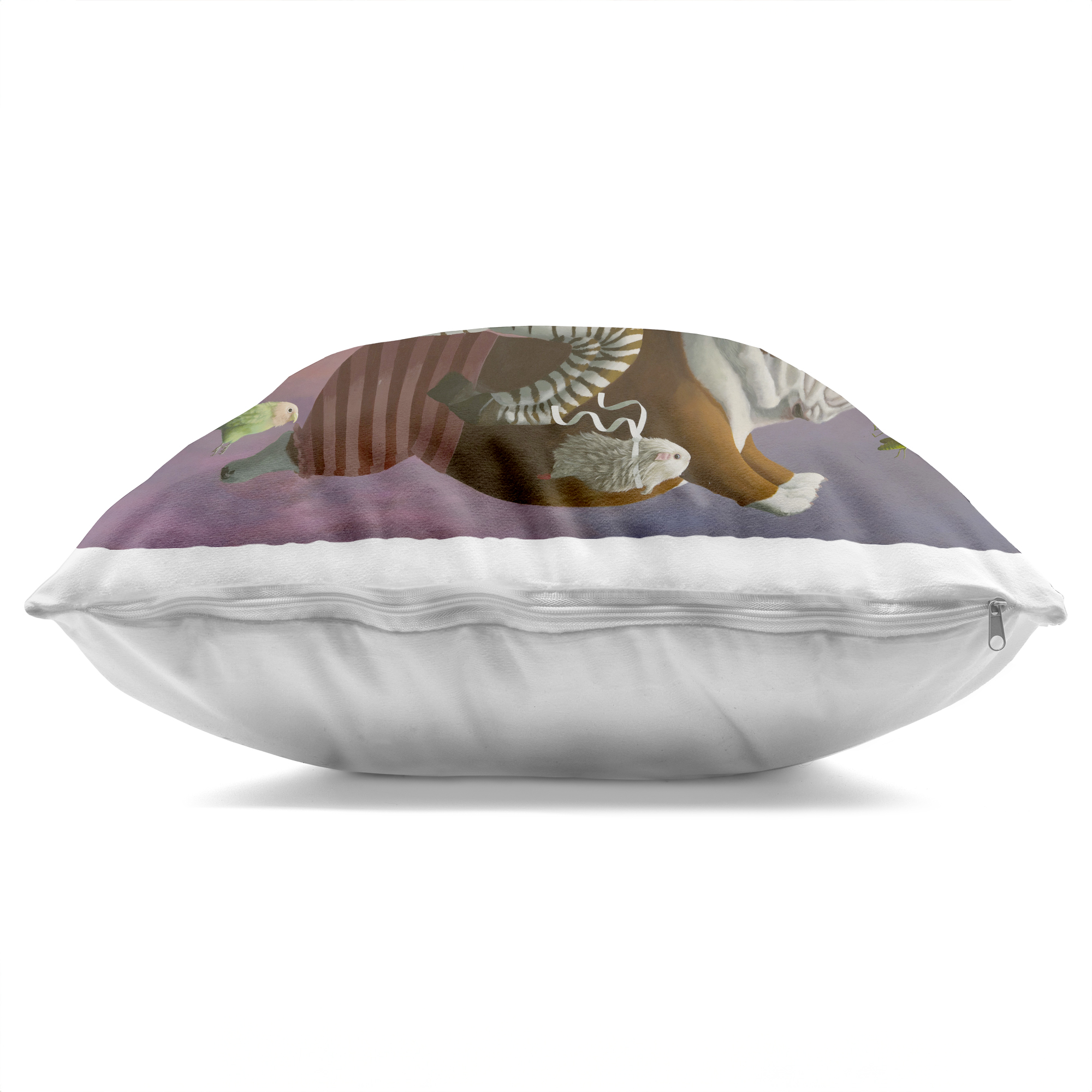 Stupell Industries Thick As Thieves Animals Decorative Printed Throw Pillow, design by Heather Gauthier