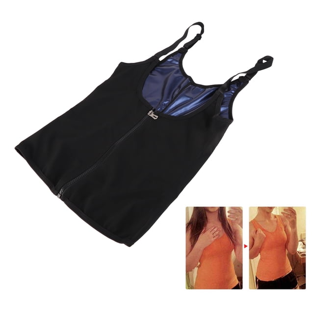 Faja para quemar grasa para mujer, chaleco de sudor para apretar el abdomen de doble capa, faja para cuerpo ligera y elérica para Todas las formas del cuerpo