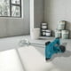 thumbnail image 3 of Cement Mixer, 2100W Handheld Electric Concrete Mortar Mixer, Mixer with 6 Adjustable Speed, 3 of 5