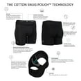 thumbnail image 4 of OTECKA Re-Lax Men’s Cotton Combed Cotton Boxer Brief With Built-In Snug Pouch Technology -3 Packs, 4 of 5
