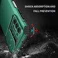 thumbnail image 6 of Dteck for Motorola Moto G Stylus 2021 Case with Screen Protector, Slide Camera Protector Phone Case with Built-in Stand Shockproof Rugged Bumper for Motorola Moto G Stylus 2021,Green, 6 of 7