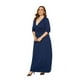thumbnail image 2 of Maxi Vestido Largo De Fiesta Elegante Dama Sexi Talla Extra DaraBaby  Vest031, 2 of 8