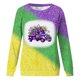 thumbnail image 2 of Gibobby Tops Mujeres Casual 2024 Sudadera de de Moda para Mujer Cuello Redondo Manga Larga Sudadera con Capucha Informal sin Sombrero (5)(Verde, M), 2 of 4