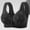 Black, variant on BILIKEYU Women's Plus Size Front Button Bra, Bras for Women, Plus Size Bras, Jelly Bras for Women