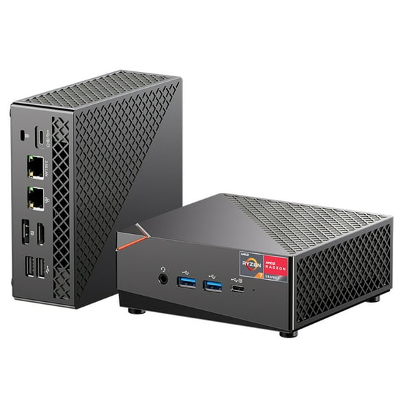 mini anfitrión mini pc windows 11 32g drr4 ram 1tb ssd mini computadora de escritorio procesador amd ryzen7 5700u 8 núcleos 16 hilos wifi6 bt52 soporte 4k pantalla triple para oficina confe