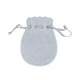 thumbnail image 1 of Mini bolsa con cordón de 50 Uds., bolsas de regalo portátiles elegantes, bolsas de joyería de operación Simple, embalaje organizador para el Ropa, zapatos y accesorios Miscelánea Gris 1 Minnieouse AP018070-04, 1 of 6