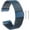 Blue, variant on Stainless Steel Mesh Watch Band Quick Release Metal Replacement Adjustable Strap with Magnetic Buckle for Men Women Silver Tone 14mm