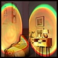 thumbnail image 3 of Dww-lámpara de Puesta de Sol, lámpara de Puesta de Sol, lámpara de proyección de 16 Colores con trípode, Aura de Puesta de Sol, lámpara LED de Arco Iris USB, luz Visual novedosa, 3 of 5