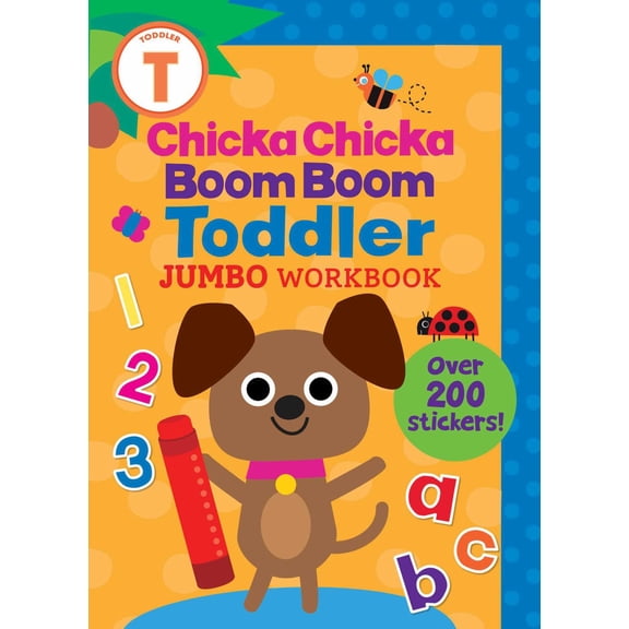 Chicka Chicka Boom Boom Toddler Jumbo Workbook (Paperback)