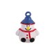 thumbnail image 1 of Mini Papá Noel muñeco de nieve campana de Navidad de cobre, accesorios de bricolaje, decoración de Halloween, 4 piezas, 1 of 4