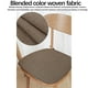 thumbnail image 5 of 2 almohadillas para silla, cojín de esponja de lino transpirable para el hogar, cojín para silla de comedor, cojín para comedor, 5 of 9
