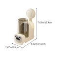 thumbnail image 3 of Space-Saving Suction Cup Toothbrush Organizer - Integrated Bathroom Wall Storage, 3 of 7