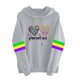 thumbnail image 2 of Xuyuer Women Mardi Gras Sweatshirt Mardi Gras Carnival Pullover Top Casual Long Sleeve, 2 of 4