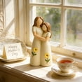 thumbnail image 2 of Mother and Daughter Statue Tabletop Commemorative Ornament Gifts for Mom from Daughter, Mother and Daughter Hugging Figurines for Mother's Day Christmas or Birthday Gifts, 2 of 9