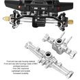 thumbnail image 3 of RC Car Upgrade Parts, Heavy Duty RC Front Rear Axle Housing Cover Set CNC Machined  for 1/18 RC Car Red,Silver,Black, 3 of 7