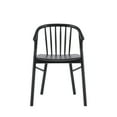thumbnail image 5 of Linon Wilbeth Dining Side Chair, Black, 5 of 15