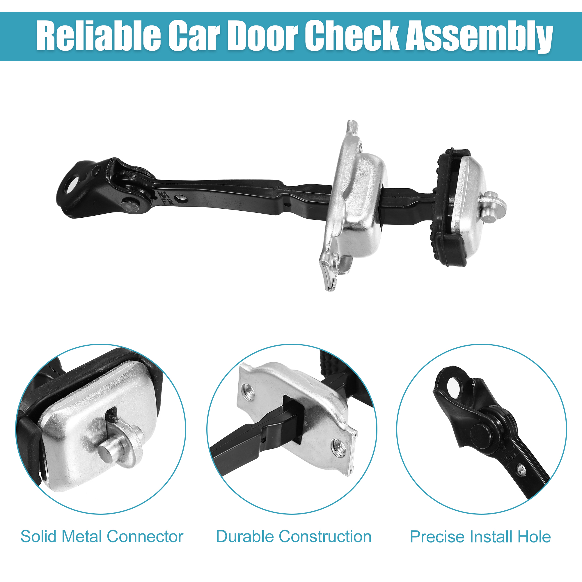 Unique Bargains Front Left Door Check Limiter Assembly for Honda Civic for 2006-2011