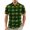 Green, variant on IAJDKMEK Halloween Men's Polo Short Sleeve Shirt - Lightweight Button-Down Knit Shirt, Breathable Summer Shirt for Summer Daily, Golf Shirt & Costume Events,Black L