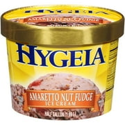 Hygeia: Amaretto Nut Fudge Ice Cream, 12 Gal