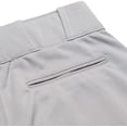thumbnail image 4 of TOURNAMENT w/Pipe Softball Pant - GREY,BLACKPIPE - L, 4 of 7