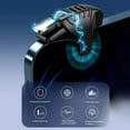 thumbnail image 5 of Cell Phone Cooler Mobile Game Controller PUBG Game Controller Trigger Grip Cellphone Radiators, 2Gear Positions Fan and 4 Button Pulse Gears for 6.5 to 9.5mm Thickness Mobile Phone, 5 of 5