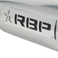 RBP RX-1 High Heat Textured Dual Badged Exhaust Tip Inlet 5in. / Outlet ...