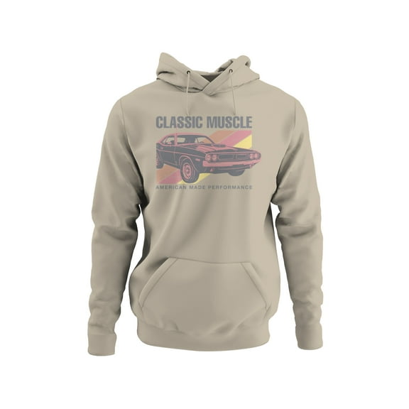 Classic Muscle Car American Performance Men's Hoodie