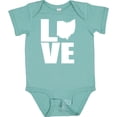 thumbnail image 3 of Inktastic Ohio Love Boys or Girls Baby Bodysuit, 3 of 5
