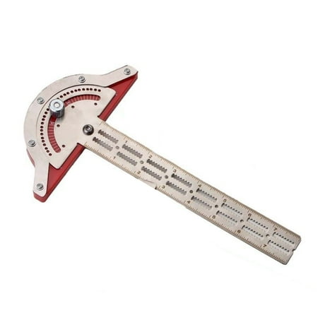 

uyhgjm Edge Digital Protractor Angle Protractor Two Arm Woodworking Ruler Angle Measure Tool Baseboard Crafts Stationery